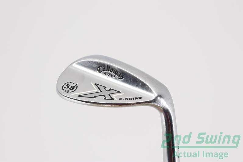 Callaway X-Series Chrome Wedge Lob LW 58° Steel Wedge Flex Right 35.0in