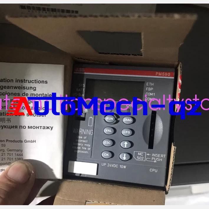 1PCS NEW ABB PM590-ETH D8 1SAP150000R0271 Processor Module Via DHL or Fedex