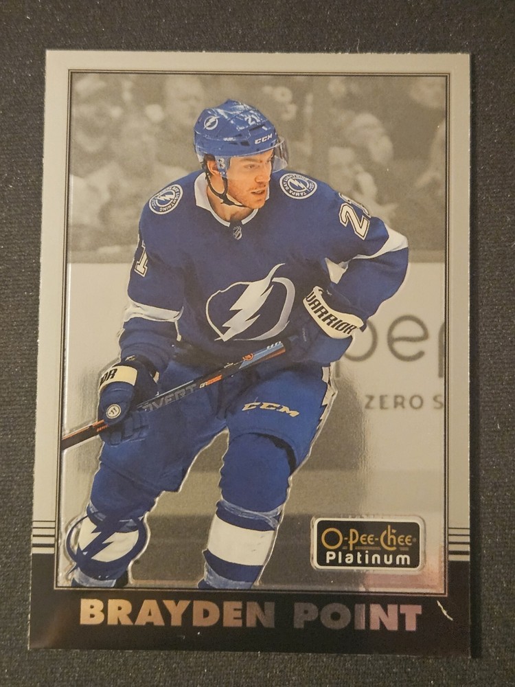 Brayden Point 20-21 OPC Platinum Retro Tampa Bay Lightning Hockey Card