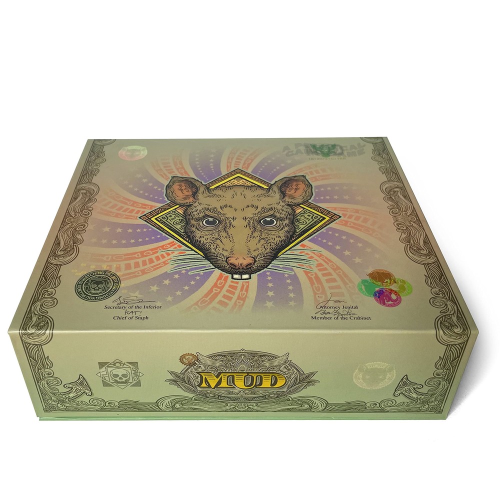 MUD: A Sneaky, Strategic, Party Game of Scandals by