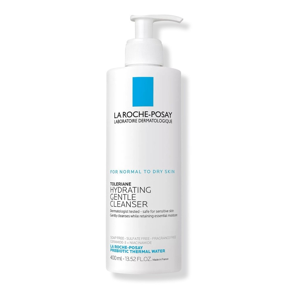 La Roche-Posay Toleriane Hydrating Gentle Face Cleanser 13.52 Oz 400 ml