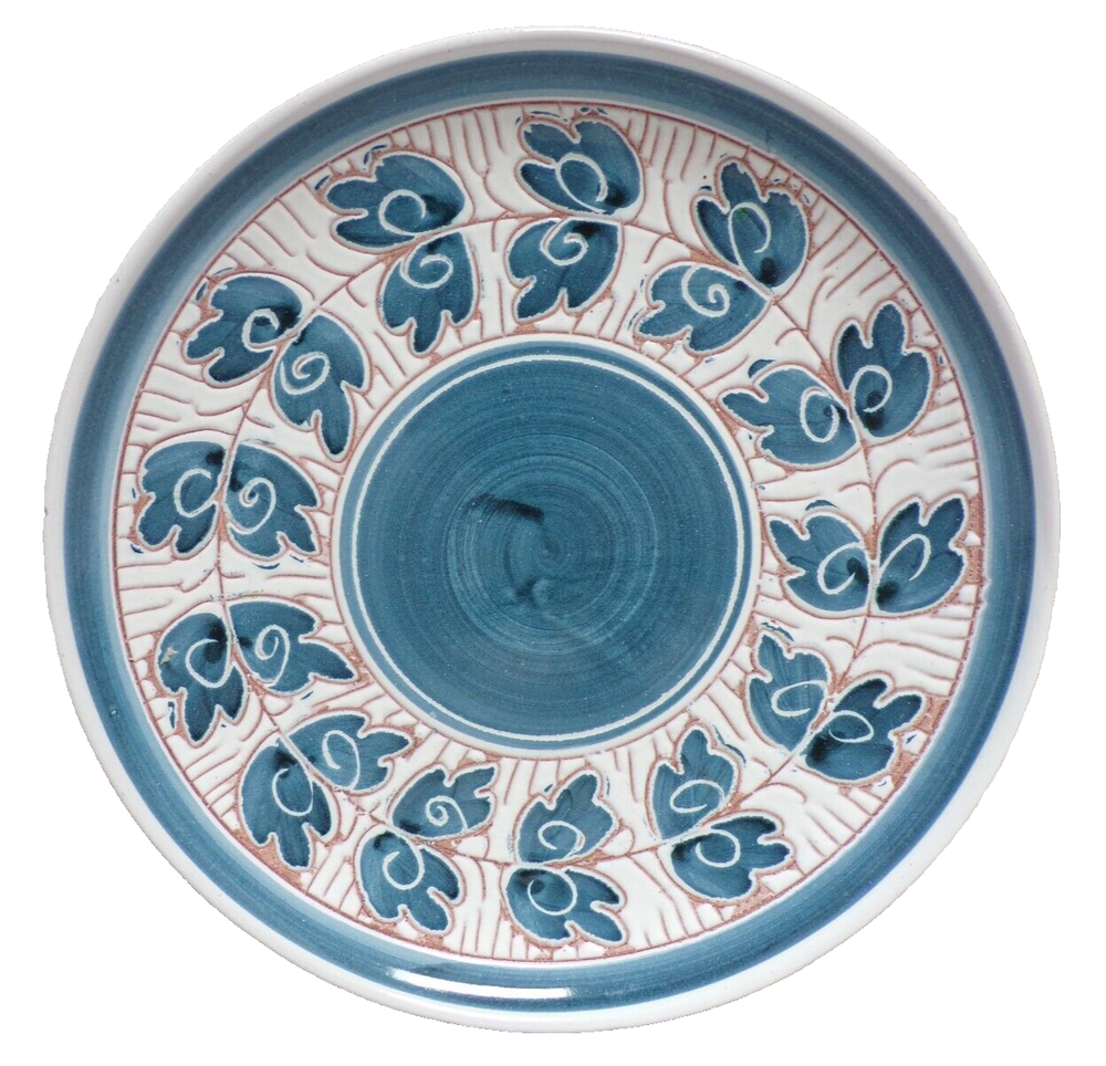 VINTAGE ELLE KERAMIKK NORWAY ART POTTRY CERAMIC PLATE MID CENTURY SCANDANAVIAN