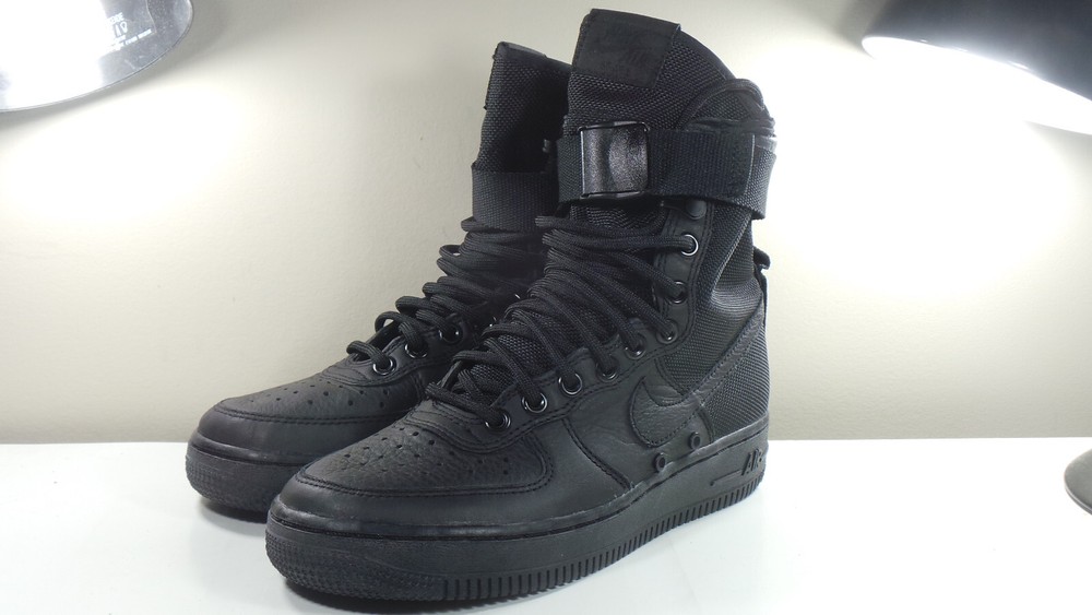 Size 5 - Nike SF Air Force 1 High Triple Black W