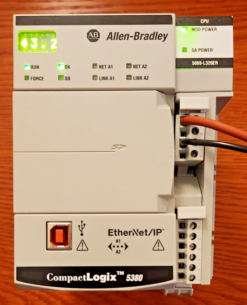 Allen-Bradley 5069-L320ER /A CompactLogix 5380 Controller 2MB ENET CPU PLC