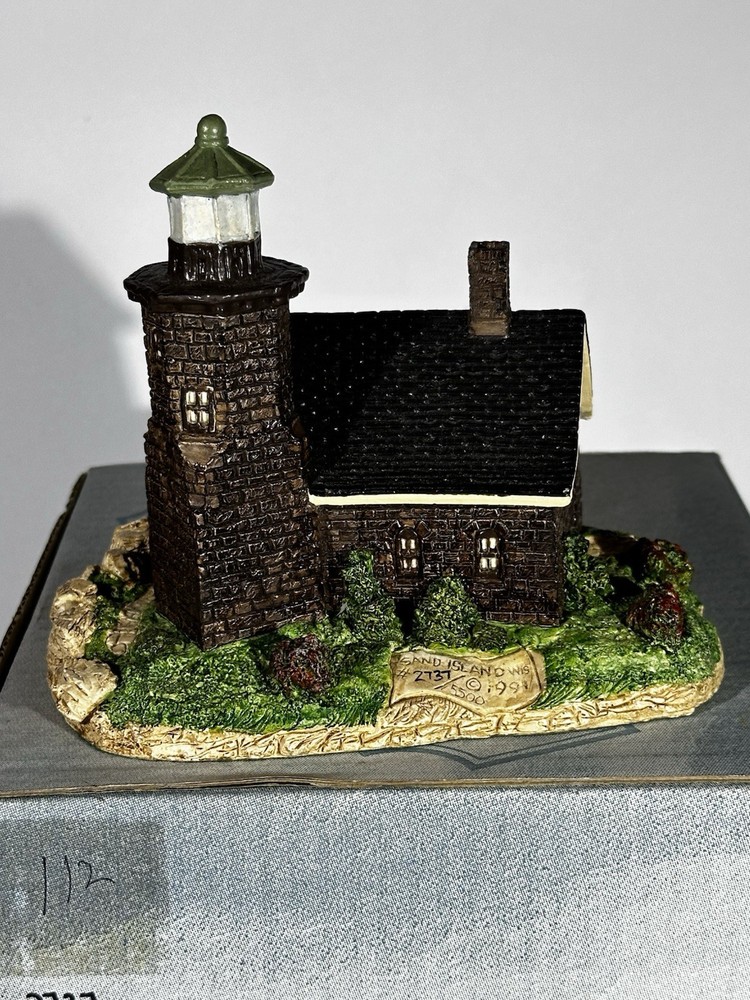 Harbour Lights Sand Island Wisconsin Lighthouse #112 of 5500 with Box