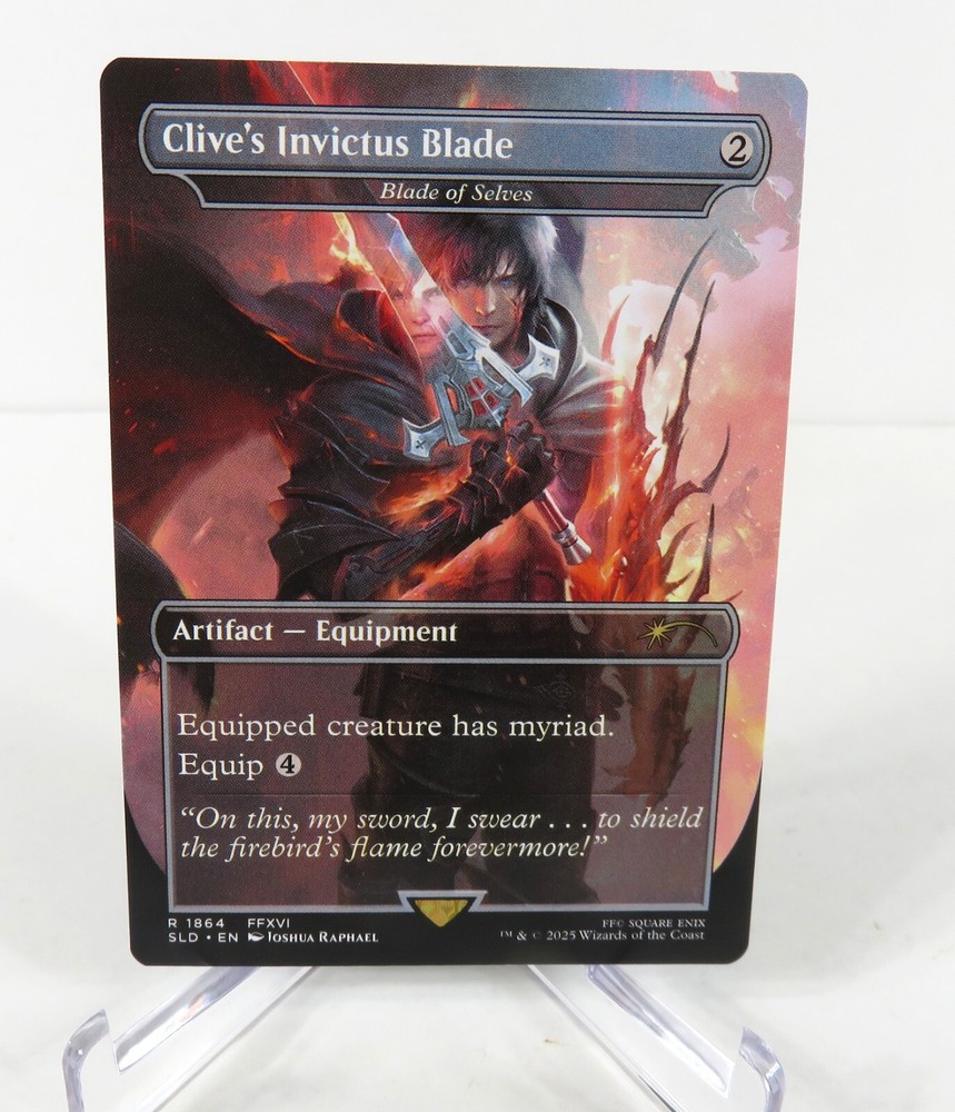 Clive's Invictus Blade of Selves FINAL FANTASY Secret Lair MTG