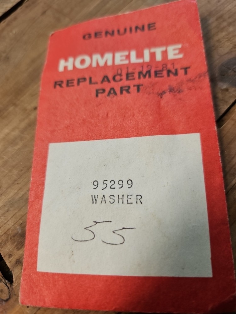 New Old Stock Homelite Clutch Washer Part # 95299