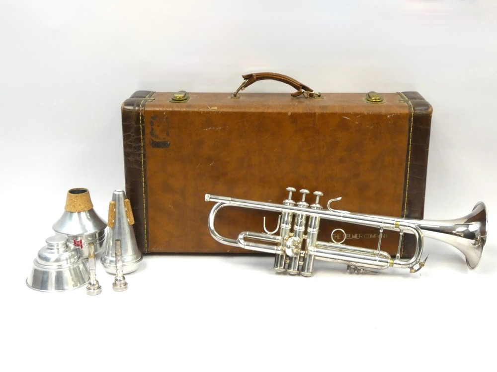 Bach Stradivarius 180S37 Professional Bb Trumpet - Silver Plated - Mutes & MPCs