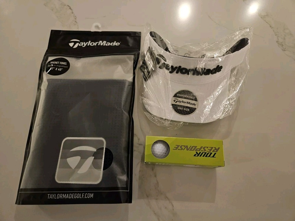 テーラーメイドレーダーバイザー 、マグネットプレーヤータオル 、ボール