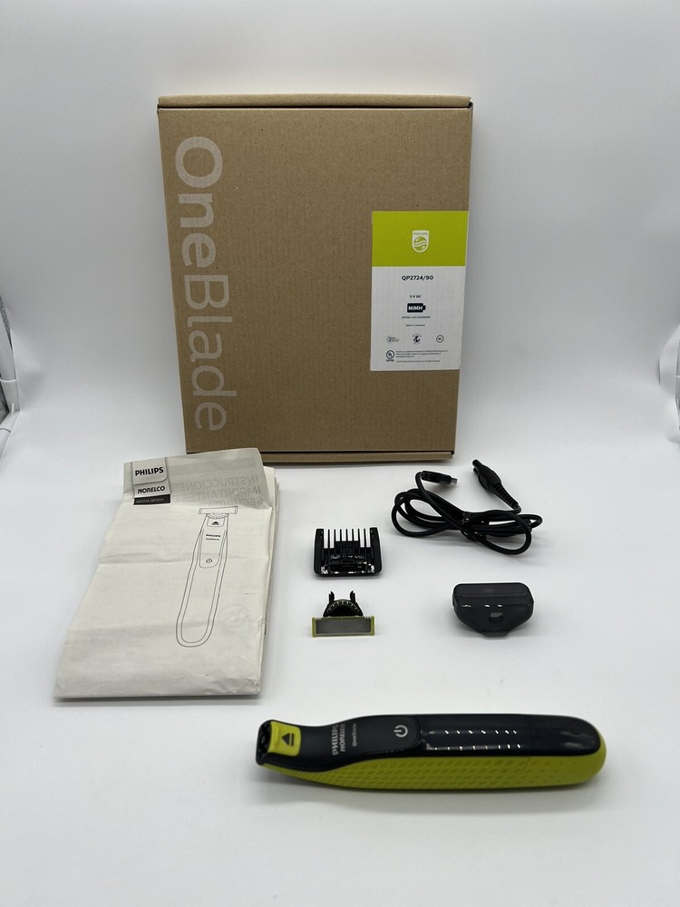 Philips Norelco OneBlade 360 Face Hybrid Electric Beard Trimmer QP2724/90 (Q5(12