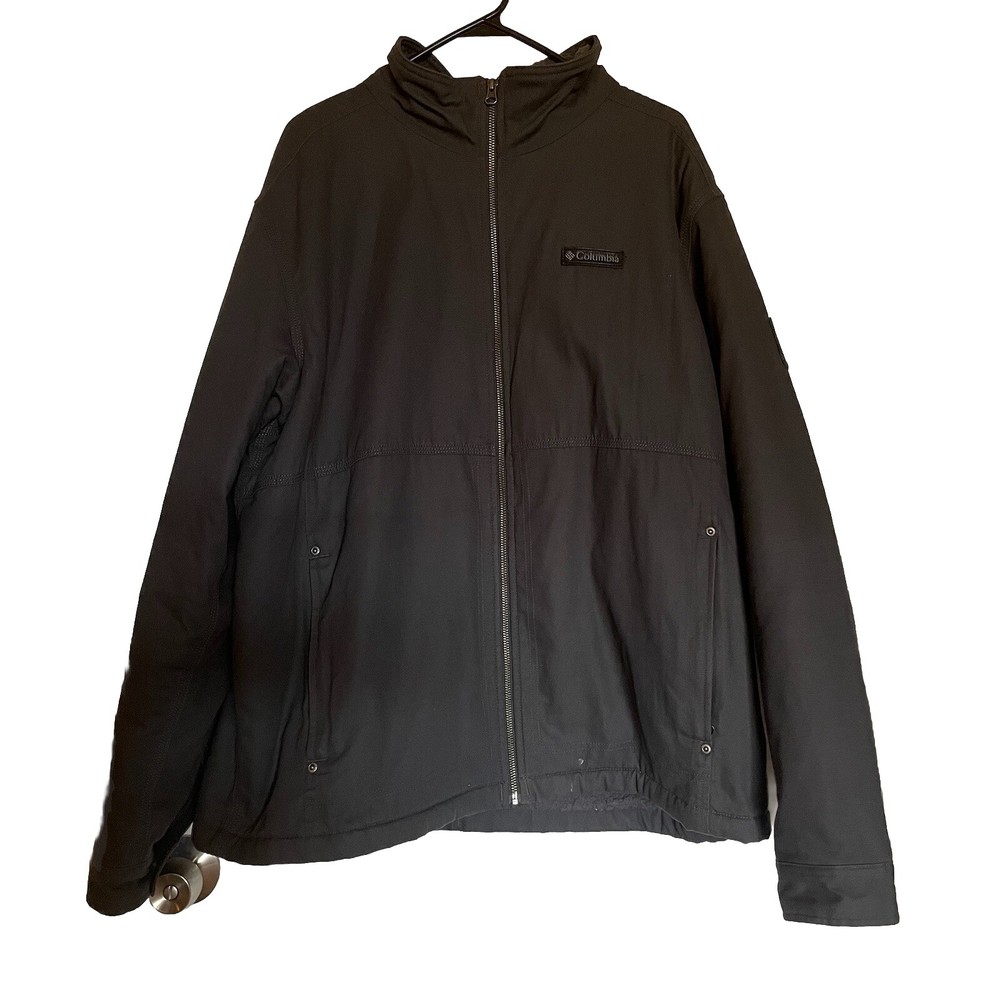 Columbia Sportswear Company Mens Full Zip Jacket RN 69724 Size XL Dark Gray Coat