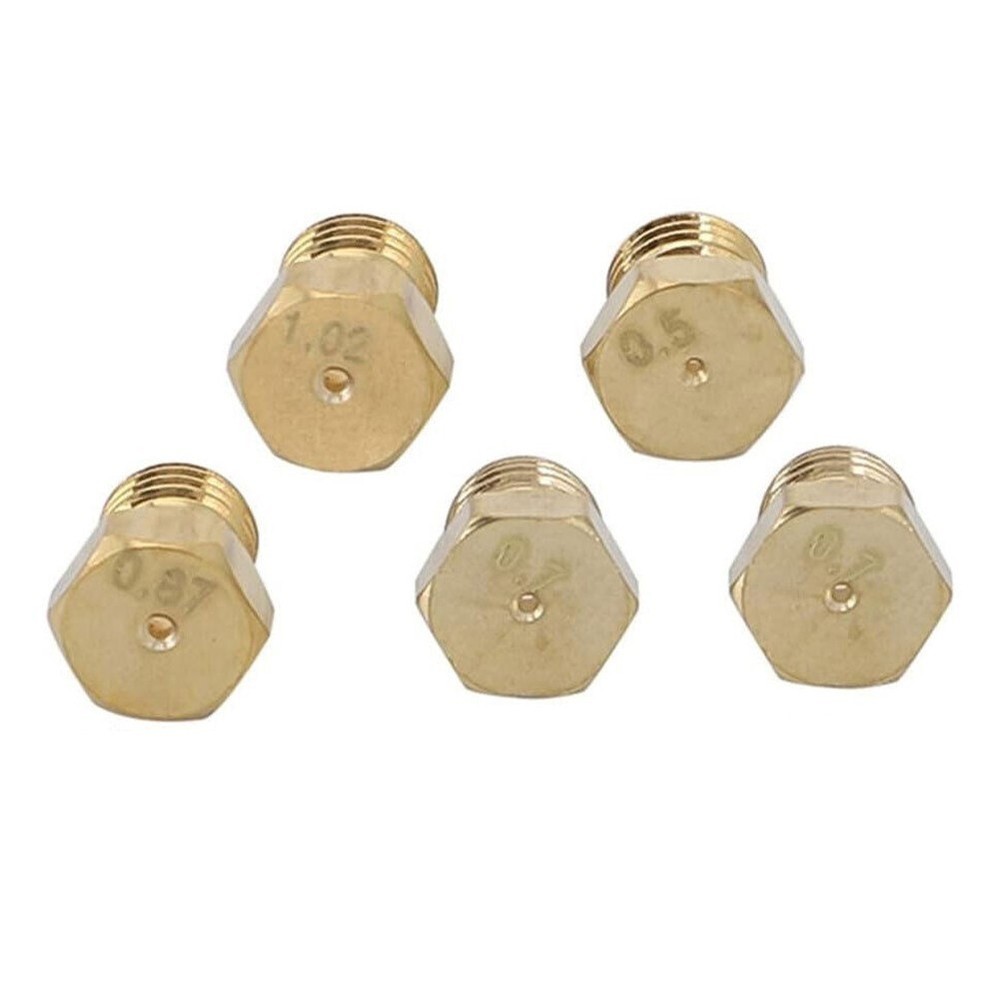 Enhanced Performance Gas Jet Set 5pcs Burner Conversion Kit with Nozzles