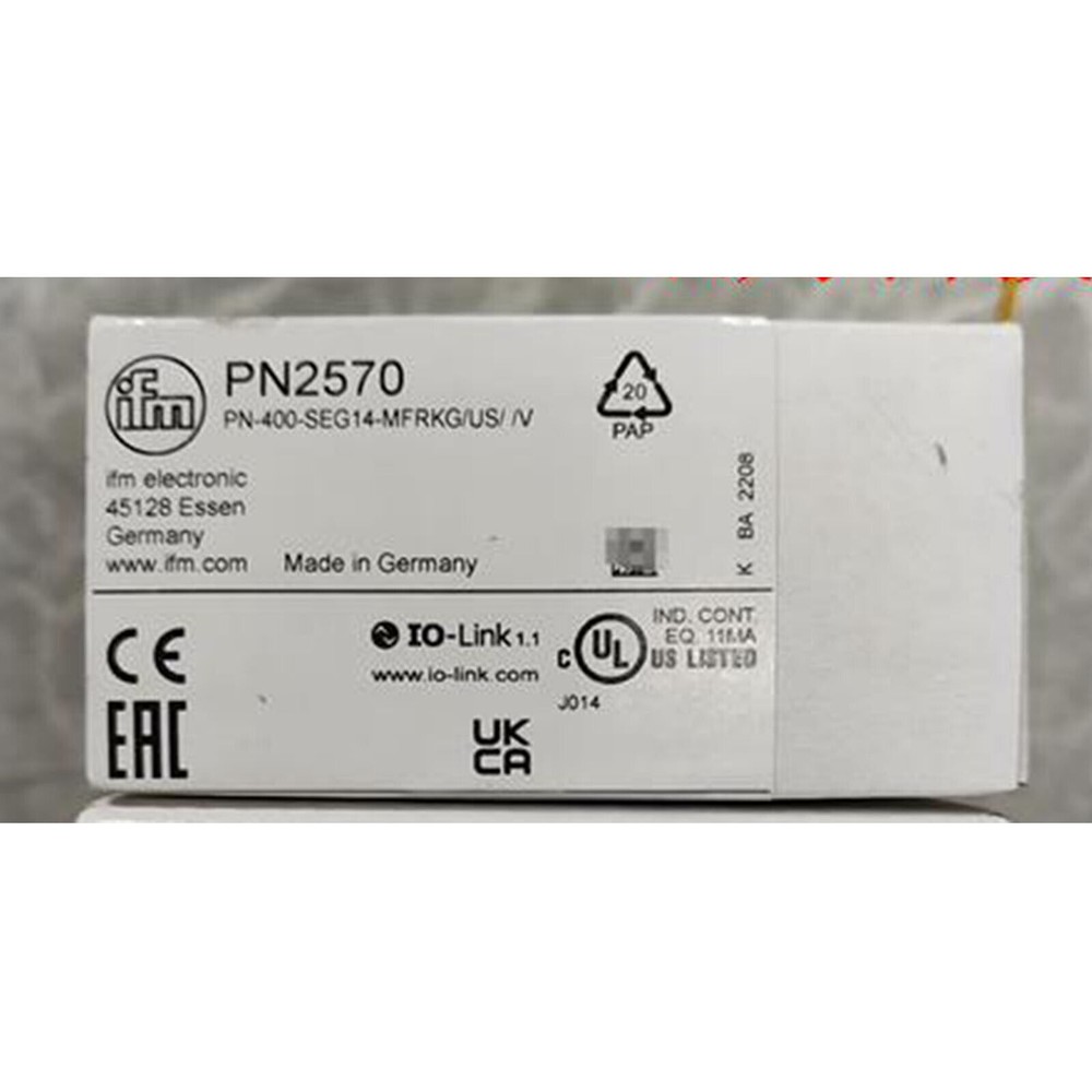 1PCS PN2570 IFM Pressure Sensor Brand New In Box #A6-4