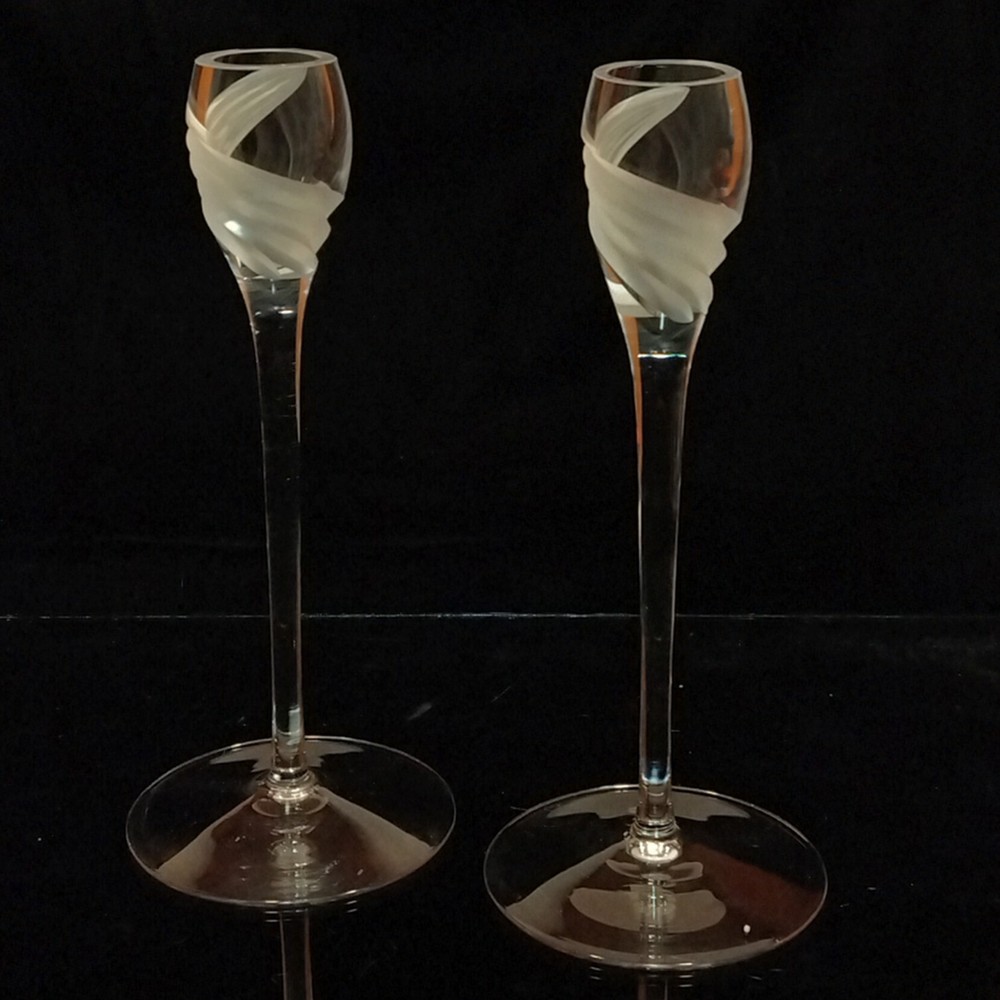 Lenox - Candelabros de cristal 