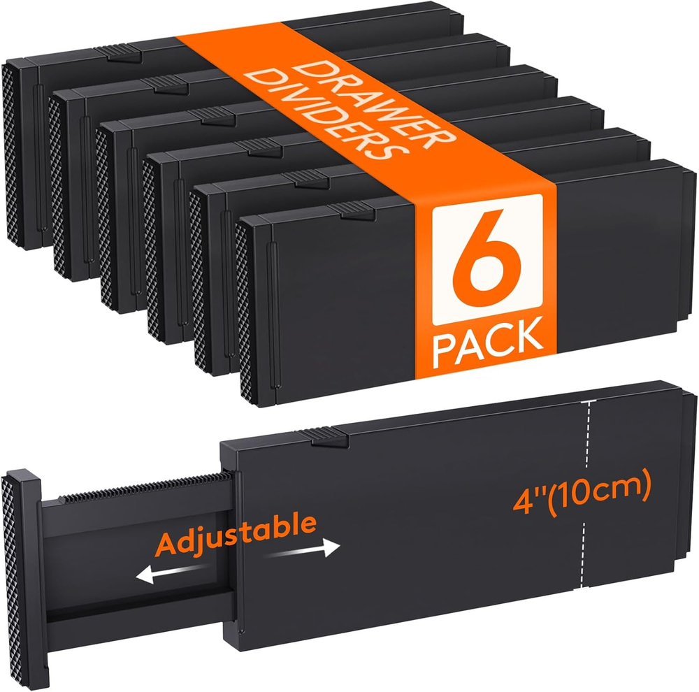 6 Pack Drawer Dividers 4