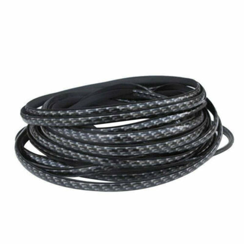 Carbon Fiber Black Car Door Edge Guard U Shape Seal Strip Protector Accessories