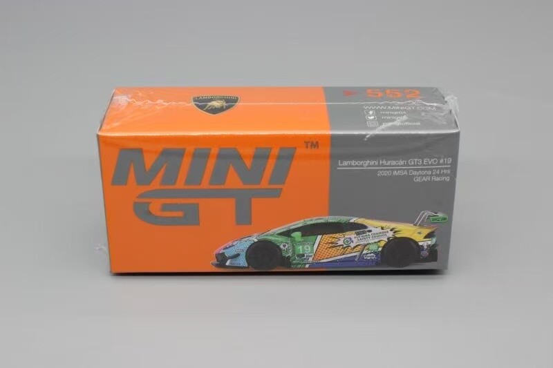 1/64 Mini GT Lamborghini Huracan GT3 EVO GRAR Racing 2020 IMSA Daytona 24Hrs