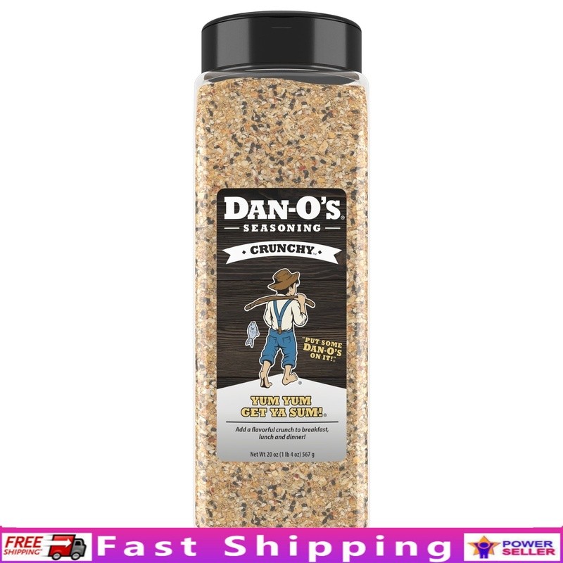 Crunchy Everything Bagel Seasoning Poppy Seeds Sesame Onion Garlic 20oz New