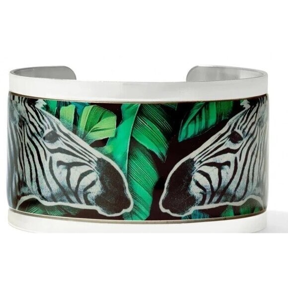 Brighton Zebra Duo Cuff Bracelet JF8093 NWT Pop Appeal Design $88