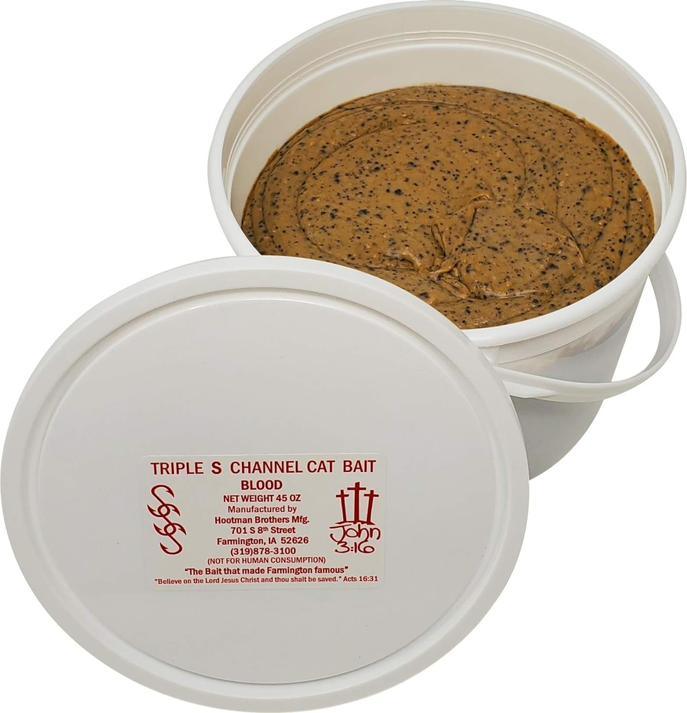 Channel Catfish Dip Bait with Blood Flavor Attractant