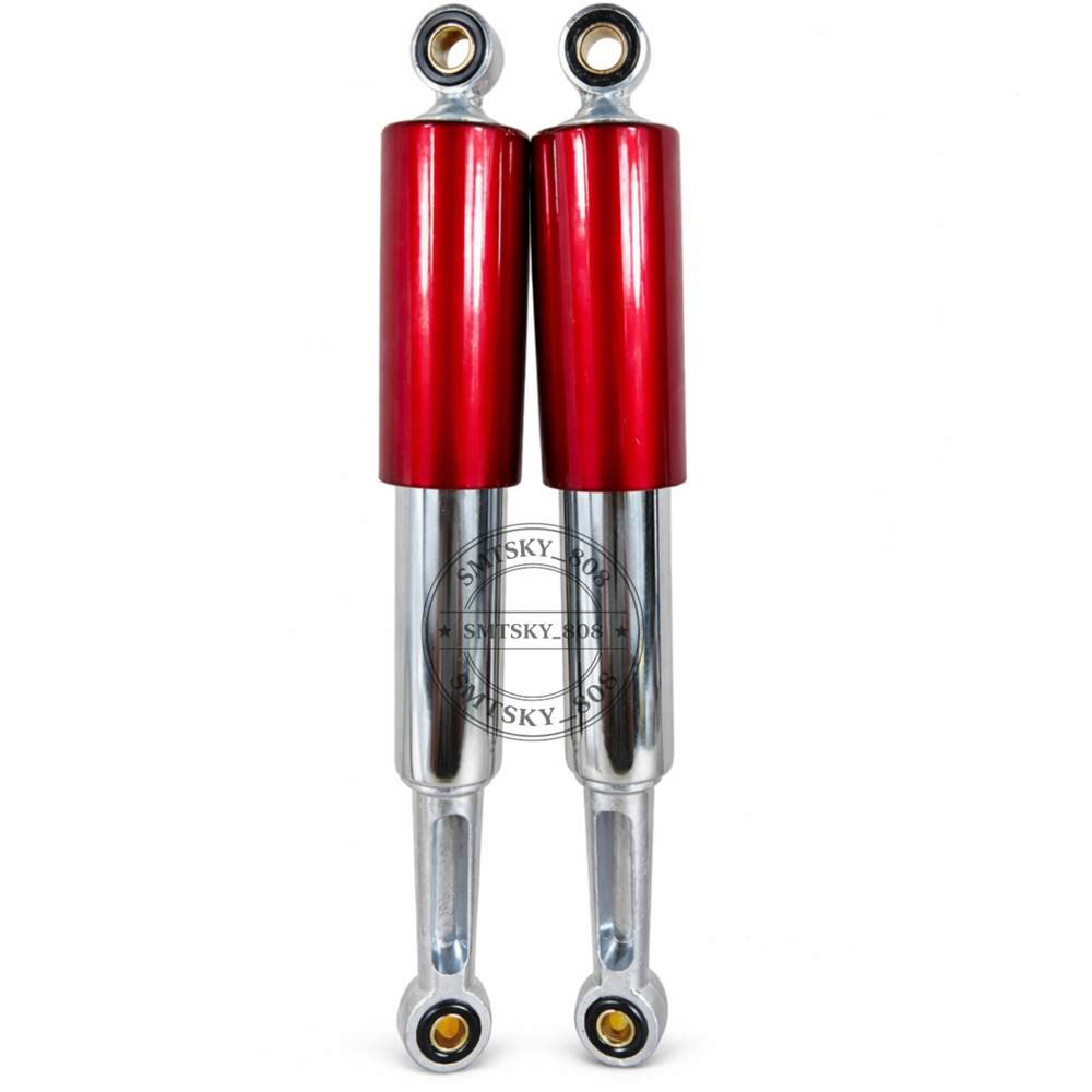 HONDA PASSPORT C50 C70 C90 CM90 CM91 REAR SHOCK ABSOBER CUSHION - METALLIC RED