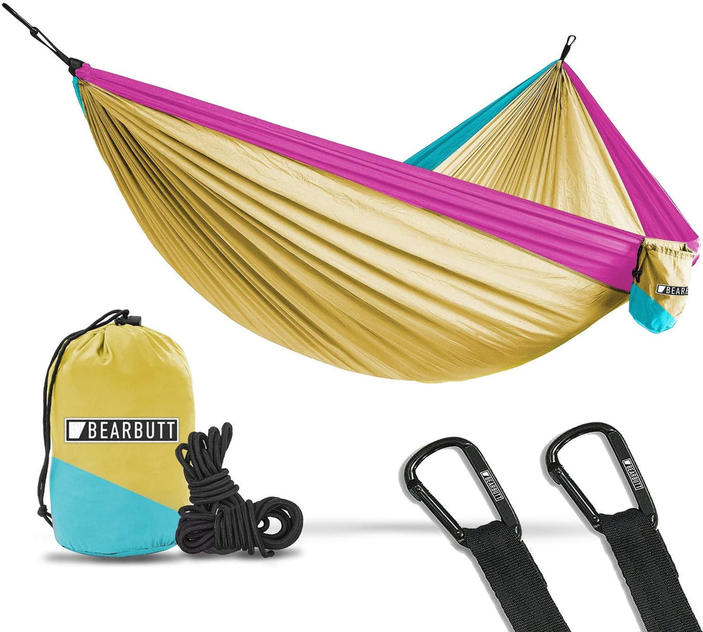 Camping Hammock - Hammock - Camping Gear - 2 Person Hammock - Backpacking Tree H