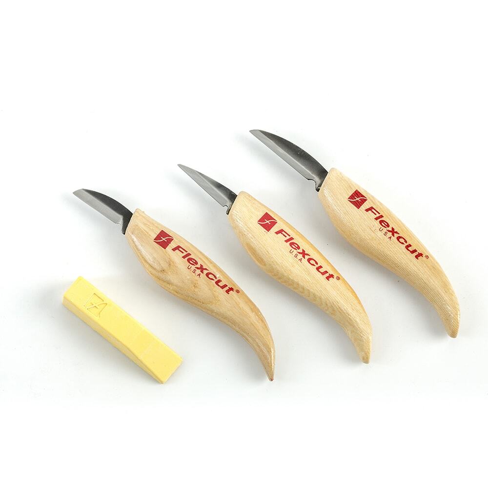 3 Knife Carving Set