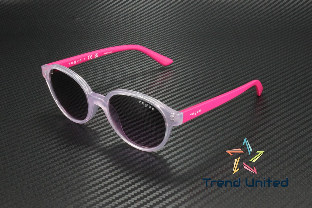 Vogue Kids VJ2007 Top Pink Opal Violet Grad Grey 45mm Unisex Sunglasses for Style and Comfort