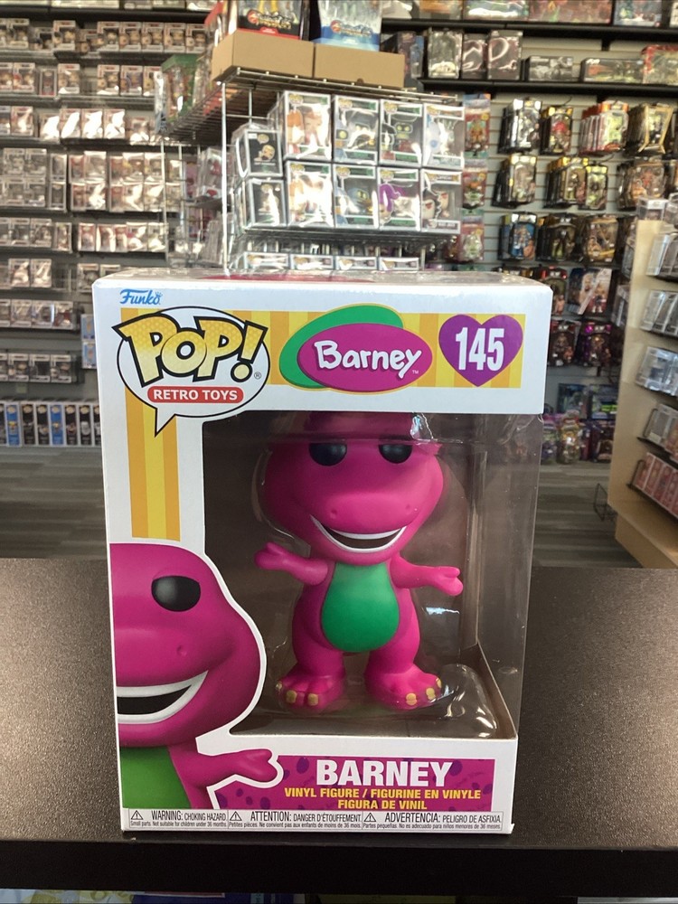 Funko Pop Barney Purple Dinosaur Vinyl Figure #145