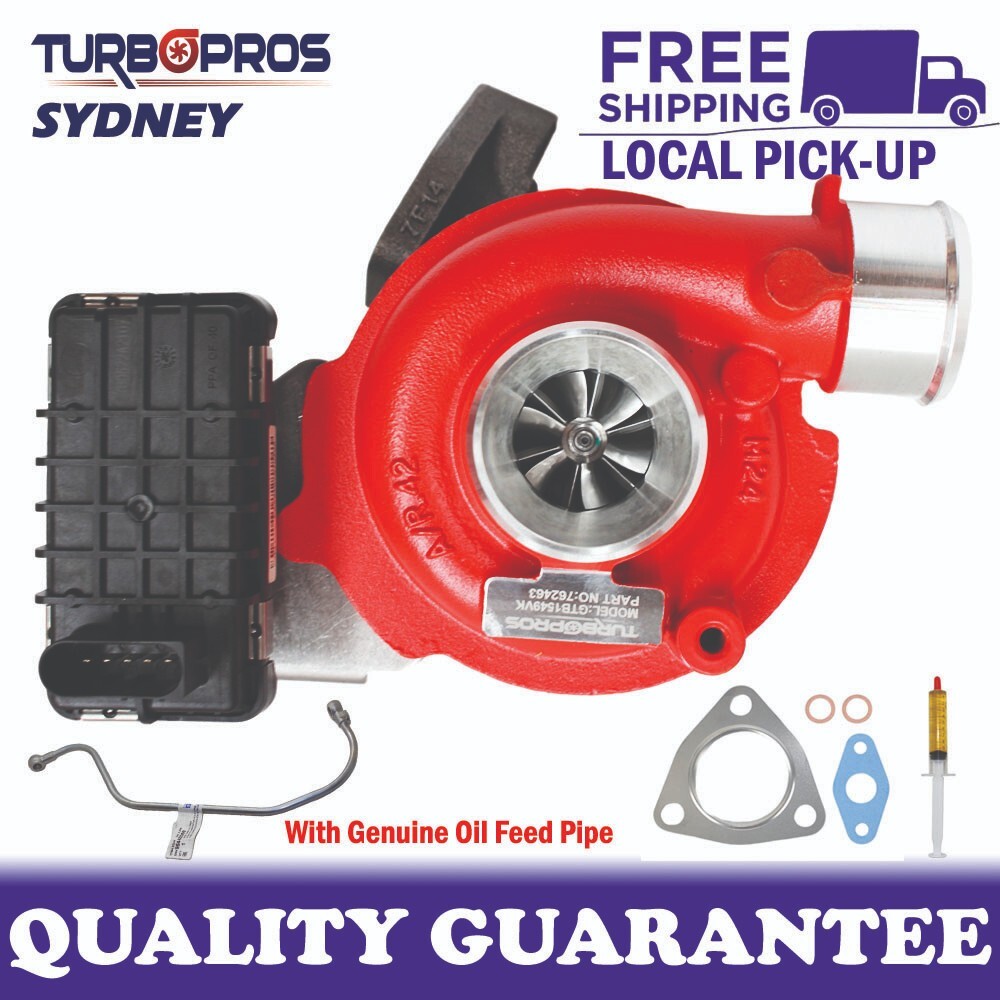 High Flow Turbocharger Kit with Genuine Oil Feed Pipe for Holden Cruze 2.0L Z20S