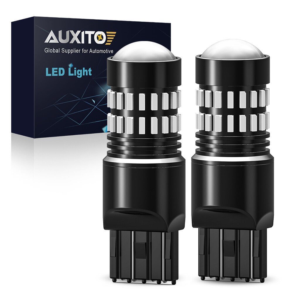 AUXITO 7443 7440 High Power Red LED Brake Tail Light Bulbs 2Pcs