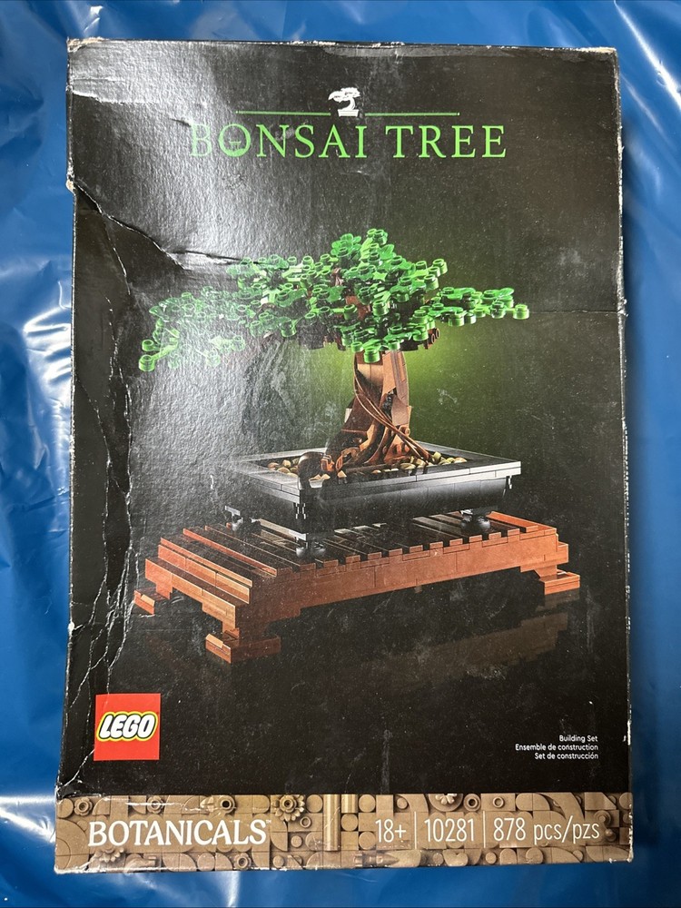 LEGO Botanicals Bonsai Tree Building Set - Artificial Bonsai Tree Plants