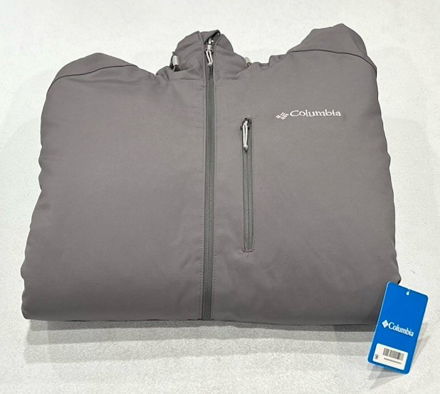 Columbia Men's XXL Gate Racer Softshell Jacket in City Gray