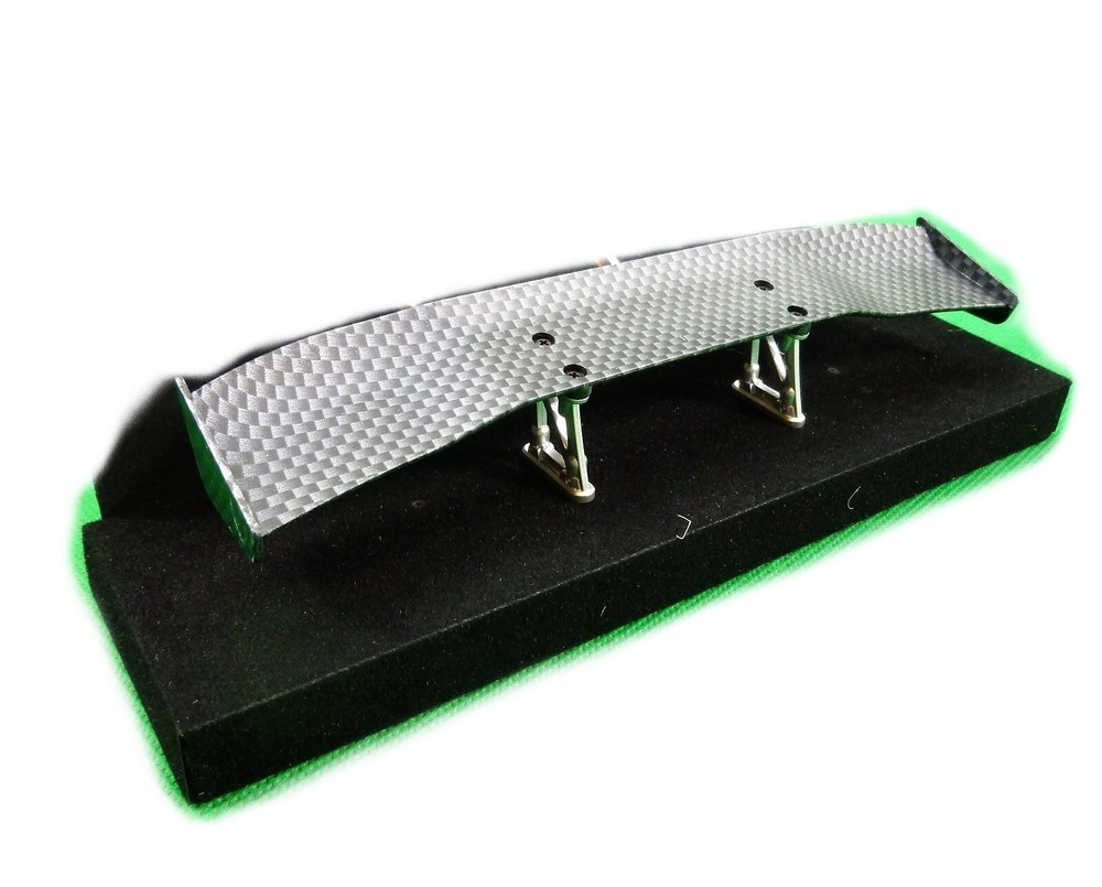 Carbon Fibre pattern rear wing etc for 1:10RC car suit drift & race car HY00500