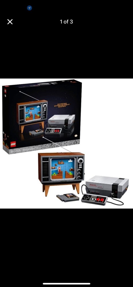 LEGO Nintendo Entertainment System Building Set with Classic Console Box