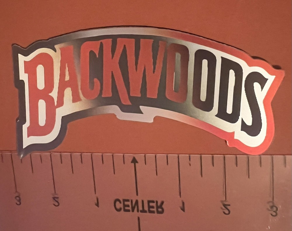 Backwoods Holographic Lenticular Decal, Waterproof Peeker Sticker Graphic