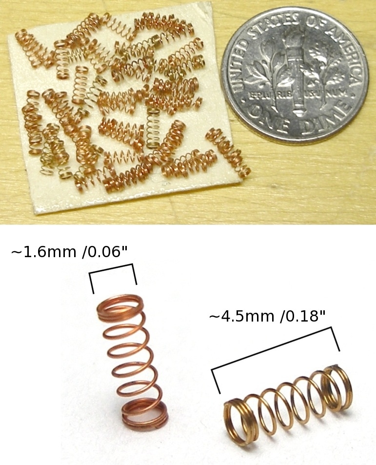 24pc Aurora SpeedSteer TCR Brush Barrel Springs NOS HO