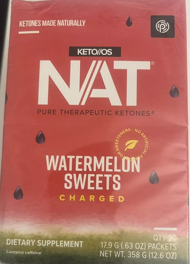Pruvit Watermelon Sweets Ketones Energy Drink Mix 20 Packets New Flavor