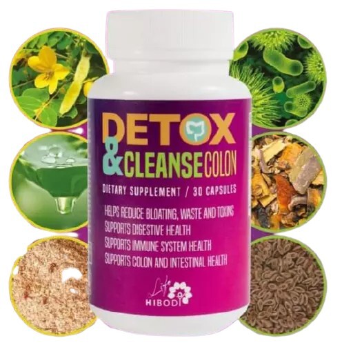 Detox & Cleanse Colon by Hibody (Excellent Product-Fast Results-Brand New)