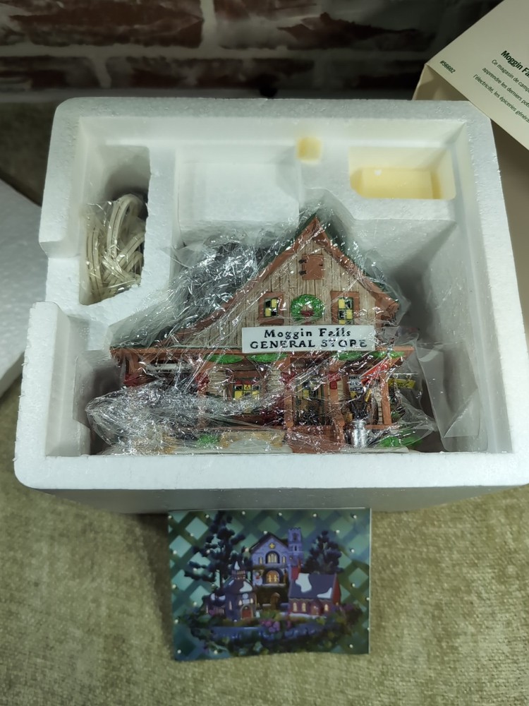 Dept 56 Moggin Falls General Store New England Village Series Collectible House 56602  