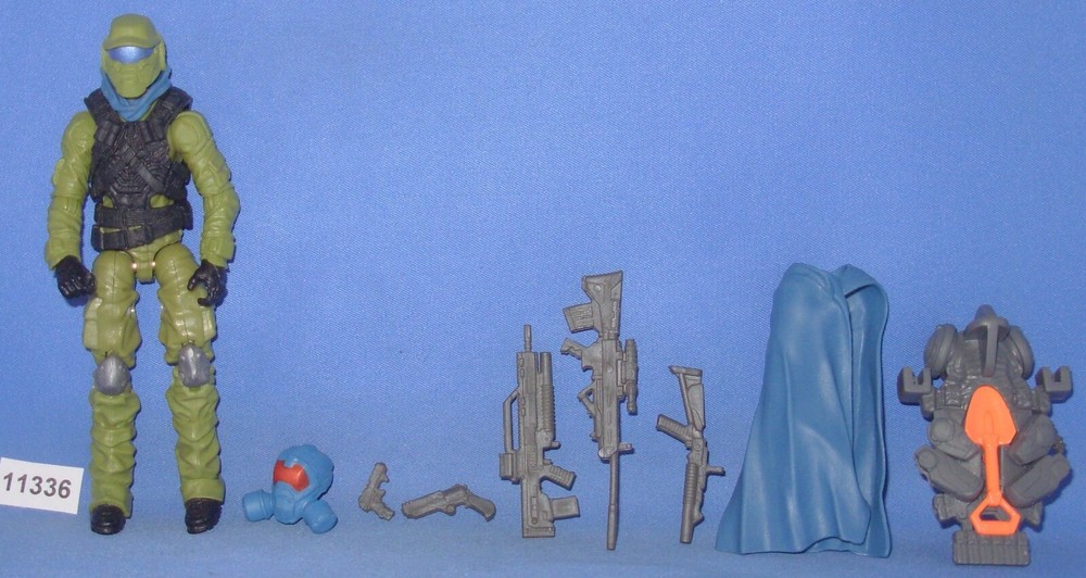G.I. JOE 2012 G.I. JOE TROOPER (V2A) Blue Cape G.I. Joe 3.75” Figure