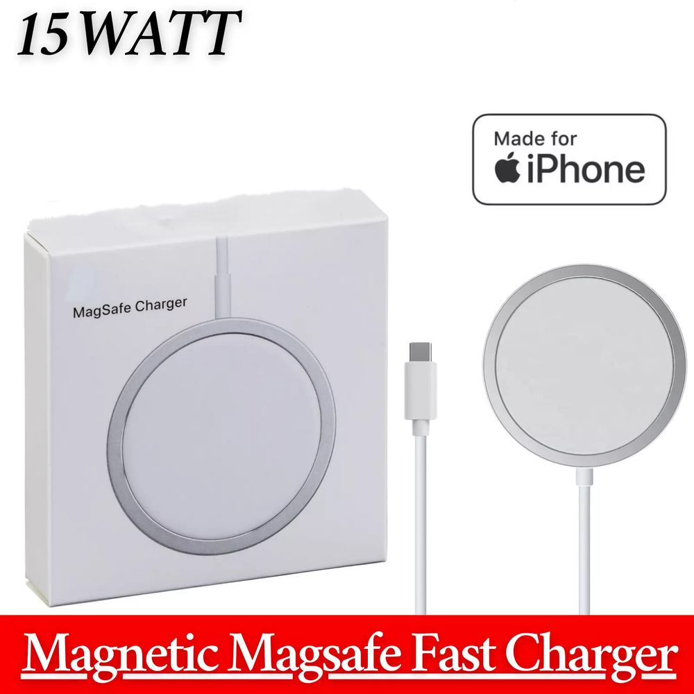 15W MagSafe Fast Wireless Charger for iPhone 16 15 14 13 Pro Max