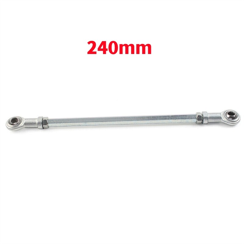 240mm Steering Tie Rod kit Ball Joint M8 for ATV Go Kart Buggy Quad Dirt Bike
