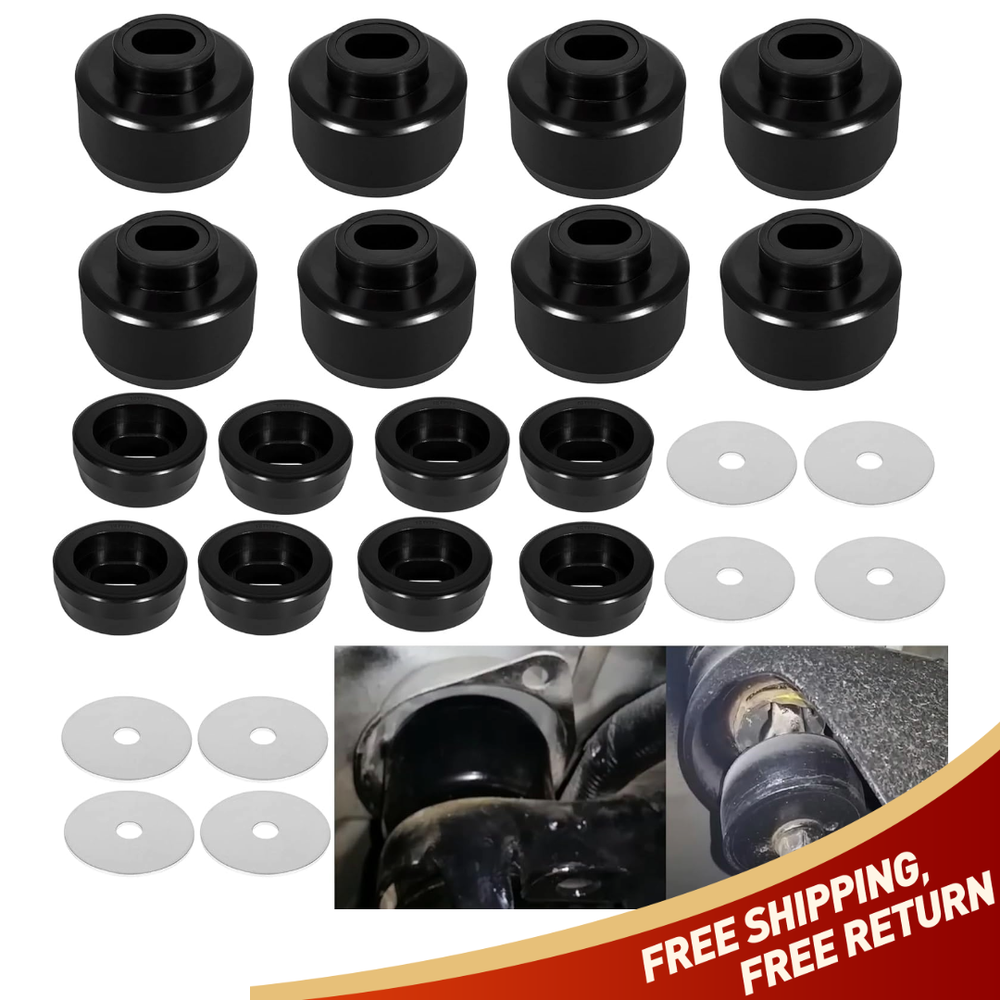 7-141 Body and Cab Mount Bushing Kit For 1999-2014 Chevy Silverado Sierra 2/4WD