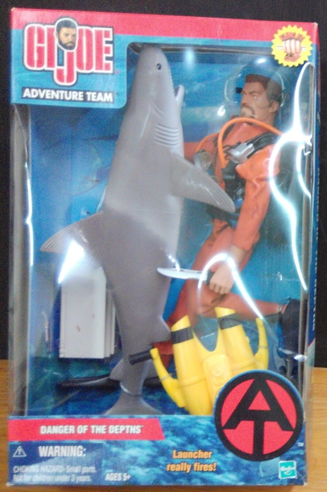 G.I. Figura de acción Joe Adventure Team ~~ Dangers of the Depths