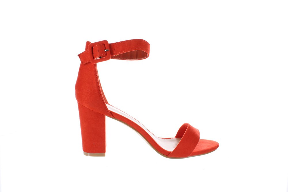 Allegra K Women’s Coral Ankle Strap Heels Size 7.5 5319498
