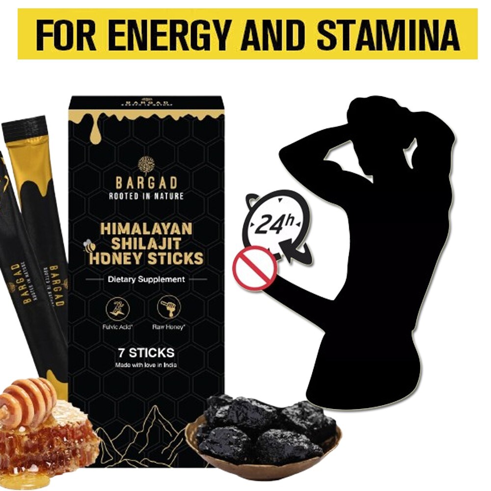 Pure Himalayan Shilajit Sticks with Organic Honey for Natural Sweetness Boost