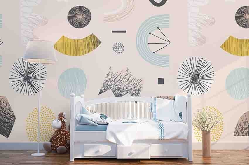 3D Abstract Texture Pattern Wall Murals Wallpaper Murals Wall Sticker