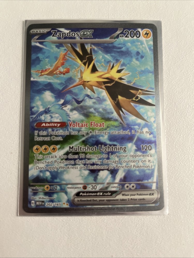 Zapdos ex 202/165 Sv: Scarlet & Violet 151 Holo