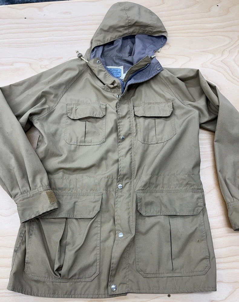 Vintage EMS Eastern Mountain Sports Jacket Tan Size Medium